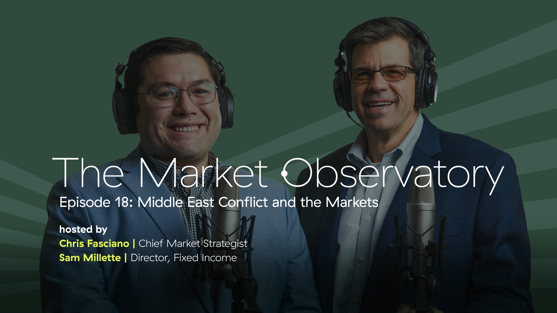 The Market Observatory: Middle East Conflict and the Markets [Audio]